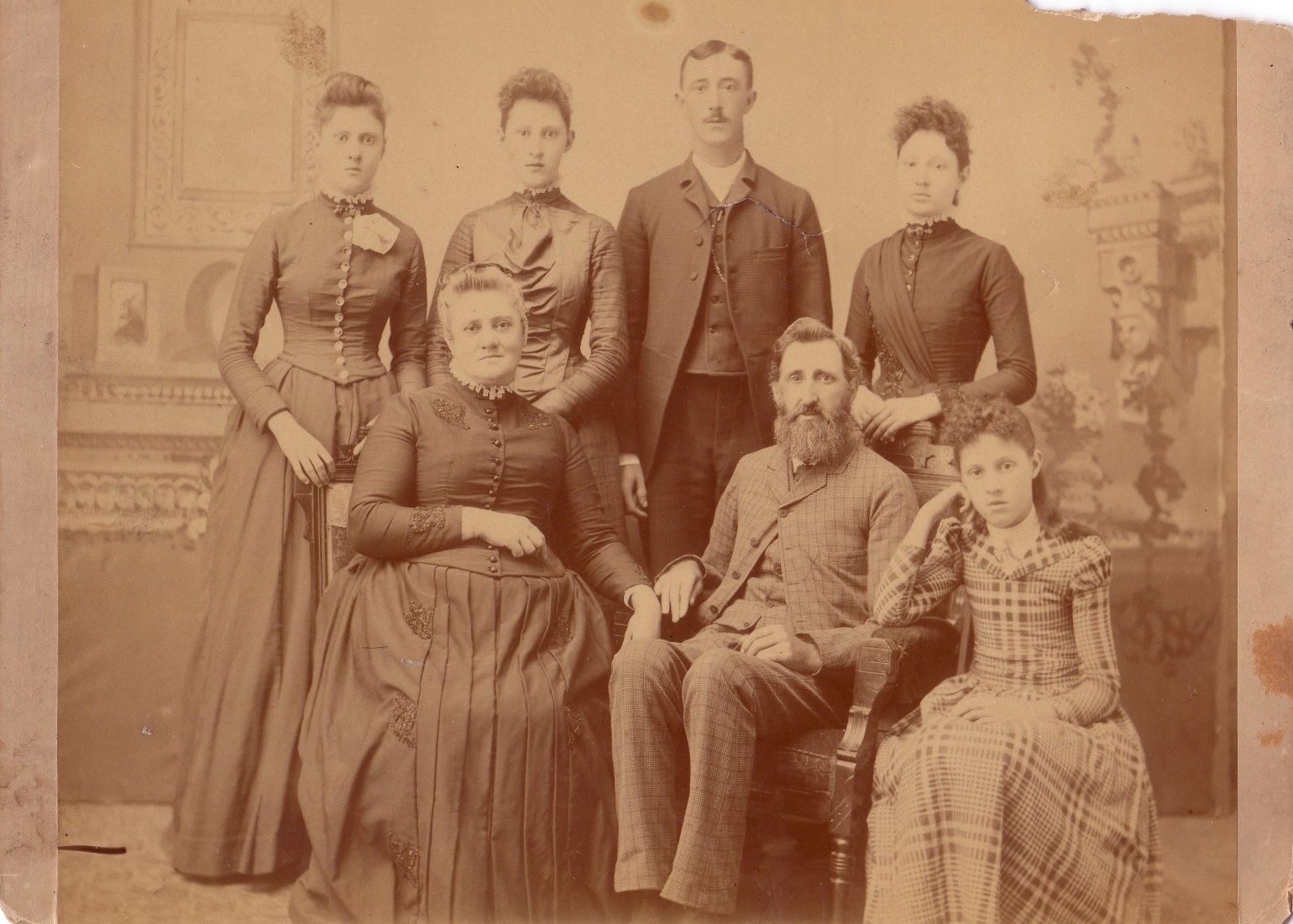 Jordan George H family